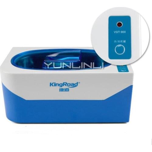 Small Ultrasonic Ceaner Glasses Washing Machine Denture Braces Jewelry Cleaning Machine VGT-900