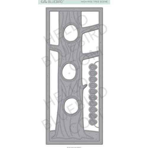 Metal cutting dies high rise tree scene die set mold card Scrapbook paper craft knife mould blade punch stencils