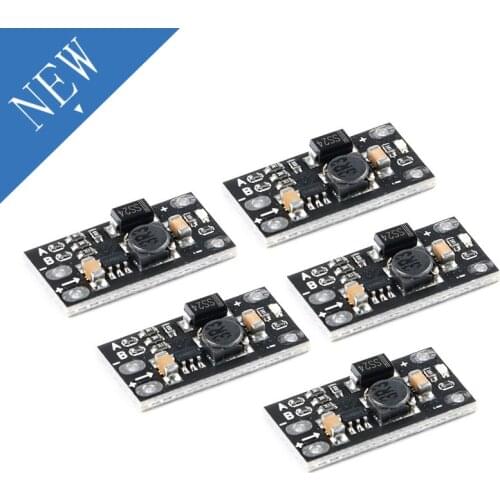 5PCS Mini DC-DC Boost Step Up Converter Board Module 3.7V to 12V Voltage Regulator PCB Board Module Lithium Battery Boost