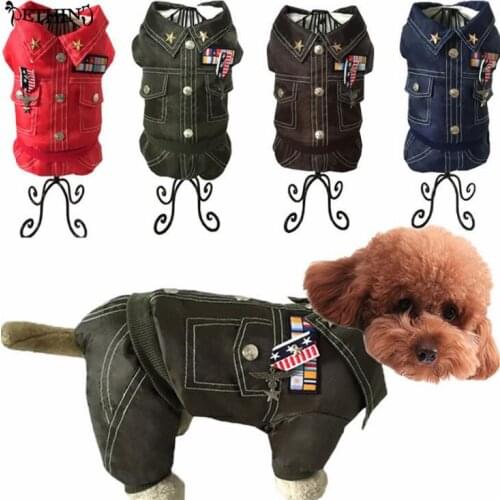 New warm General clothing dog coat jacket puppy coat dog winter coat for small pet clothes Padded Hoodie Jumpsuit Pants Apparel
