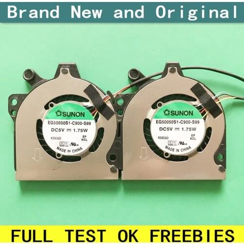 New laptop CPU cooling fan Cooler Notebook PC Fit for 13N0-F5A0501 SUNON EG50050S1-C900-S99 DC5V 1.75W ep kcl