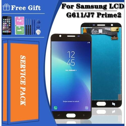 5.5inch Original LCD For Samsung Galaxy J7 Prime 2 2018 SM-G611 G611F/M LCD Display+Touch Screen Digitizer Assembly Replacement