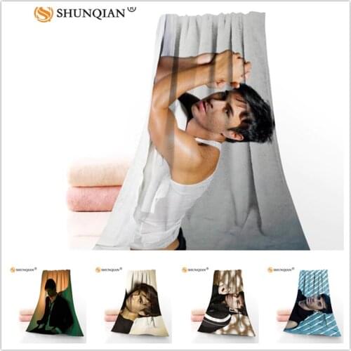 Custom Enrique Iglesias 35x75cm Face Towels Facecloth Microfiber Washcloth Quick drying Sports Towel