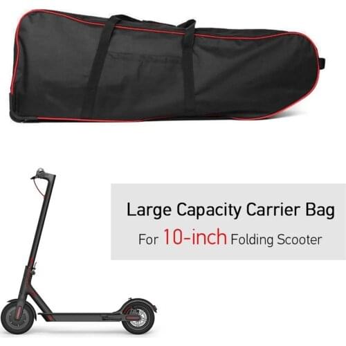 10inch Foldable Electric Scooter Special Car Bag Scooter Carrying Bag Foldable Protective Shoulder Bag Electric Scooter Supplies