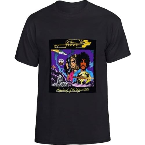 Lxmawang Thin Lizzy Vagab-onds of The Western World Mens T-Shirt Short Sleeve Casual and Sports 2D Print Tee