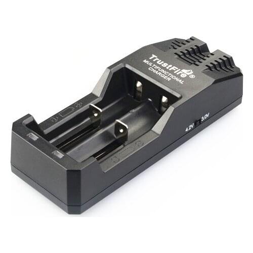 TrustFire TR-015 2 Slots Li-ion Battery Charger For 18650 18350 14500 10440 16340 17335 17670 18350 Lithium Batteries Charger