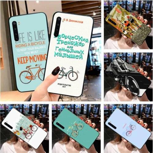 BIKE CYCLING art Phone Case For OPPO Realme 6 Pro Realme C3 5 Pro C2 RENO2-Z A11X