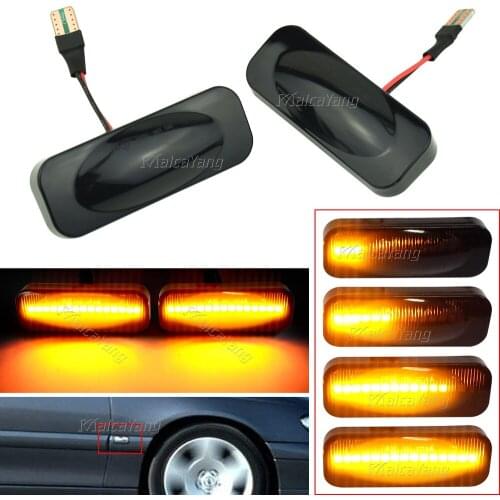 High Quality 2Pcs For Opel Omega B Stufenheck Caravan 1994-2003 LED Side Marker Turn Signal Light For Elantra Getz XG Tucson