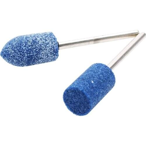 066E 10x/set 3mm Shank Abrasive Mounted Grinding Stone Wheel Polishing Head Wheel Metal Durable Power Tool Kit Accessories