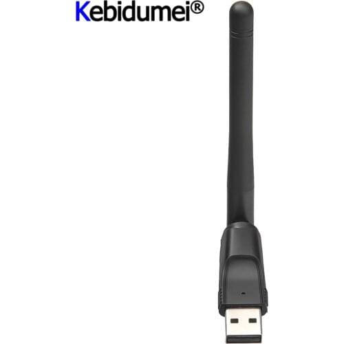 150M USB 2.0 WiFi Wireless Network Card 802.11 b/g/n LAN Adapter with rotatable Antenna for Laptop PC Mini Wi-fi Dongle MT-7601