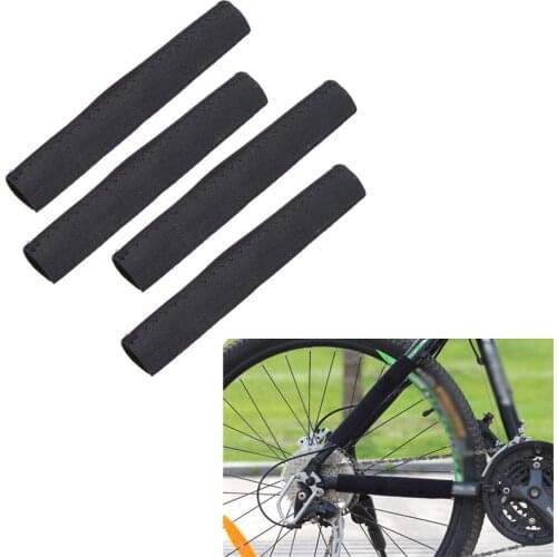 4 Pieces Mountain Bike Dustproof Frame Cover Wrapping Cycling Chain