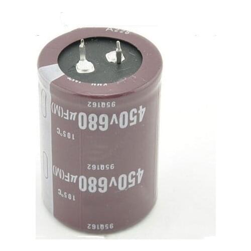 450V680UF capacitance electrolytic capacitor 680UF 450V 35*50MM