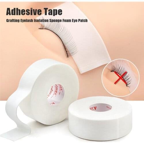 5m/Roll Foam Sponge lash Patch New Tape Lint Free Eye Pads Under Patches Eyelash Extension Supply Eyelash Extension Tape