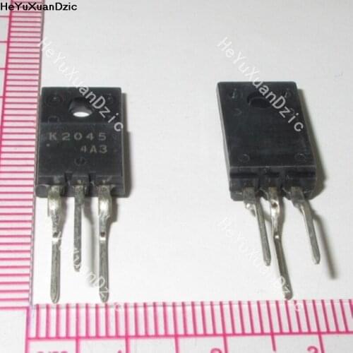 5Pcs/ lot 2SK2045 K2045 TO-220F 5.5A 600V N channel MOSF MOS FET New Original Product