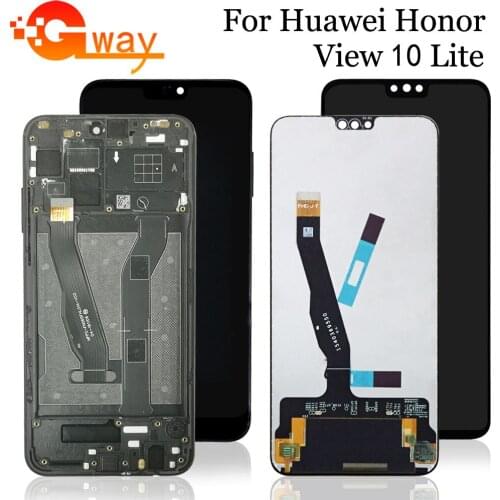 6.5" For Huawei Honor View 10 Lite LCD Display JSN-AL00 -L22 Touch Screen touch Digitizer Assembly + Frame Oleophobic coating