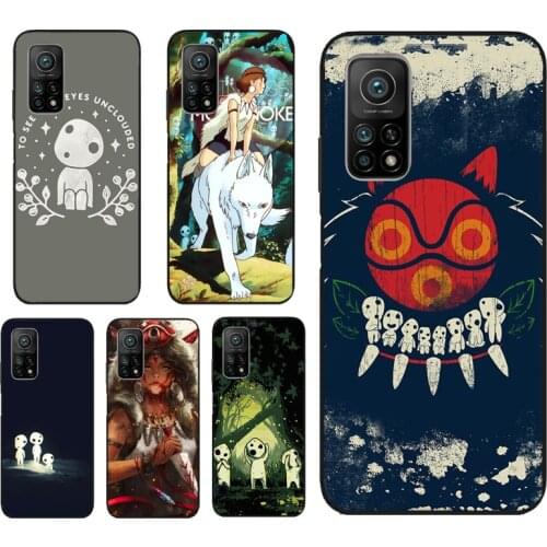 Princess Mononoke Anime Case For POCO M3 Pro F3 X3 Pro Cover For Xiaomi Mi11 11Lite 11Pro Mi 10T Pro Note 10 Lite