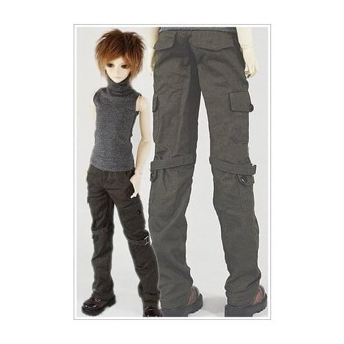 G10-129 children toy 1/4 1/3 uncle bjd sd DD dolls props Accessoriess clothes Army Green Cargo Pants 1pcs