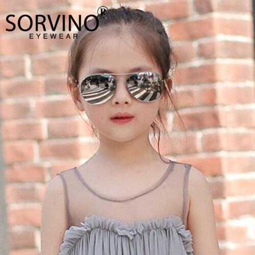 Retro Children Pilot Sunglasses UV400 Gold Frame Baby Glasses Child Kids Metal Aviation Sun glasses Outdoor Eyewear Girls Boys
