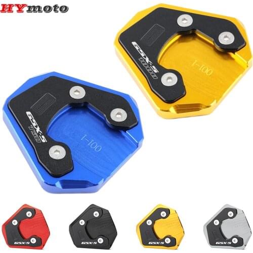 For Suzuki GSX-S750 GSX-S1000 GSX-S1000F GSX-S GSXS 750 1000 2015-2021 Kickstand Side Stand Extension Pad Enlarge Support Plate