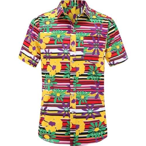 JeeToo Men's Beach (Hawaiian) Shirts