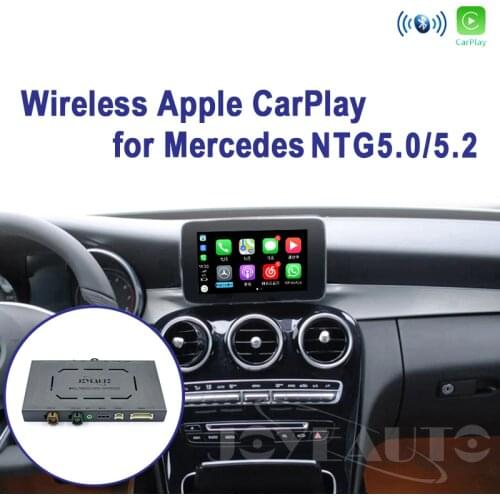 Joyeauto Wireless Apple Carplay for Mercedes A B C E G CLA GLA GLC S Class Car play Android Auto/Mirroring 2015-2019 NTG5 W205