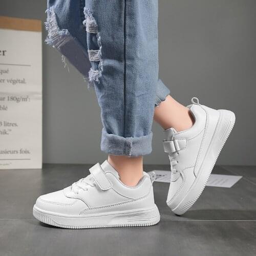 2021 New Kids Sneakers Lightweight Children Shoes Casual Boys Shoes Non-slip White Girls Sneakers Zapatillas Size 28-39