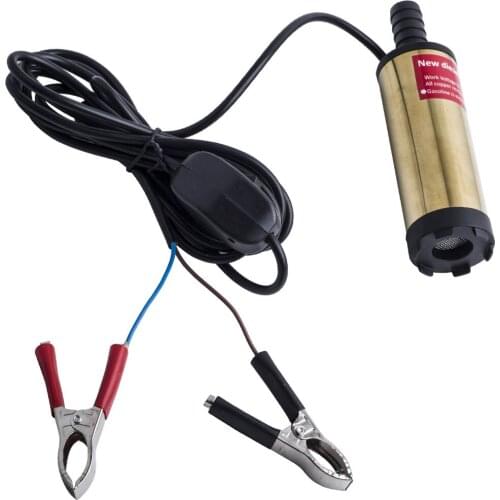 S-12DP 38mm Diesel Fuel Pump Transfer Pump Oil Fluid Refuelling 40Watts DC 1