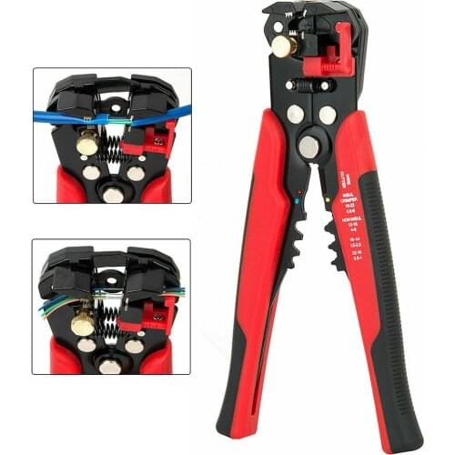 Multifunctional Wire Stripper Pliers Cable Cutting Crimping Tools Crimper Decrustation Plier High-precision Automatic Cutter