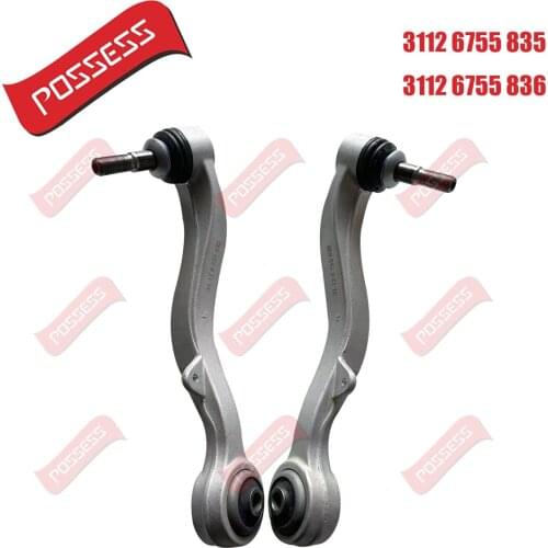 A pair of control arms for BMW 6 series E63 E64, 7 series E66, OE 31126755835/31126755836
