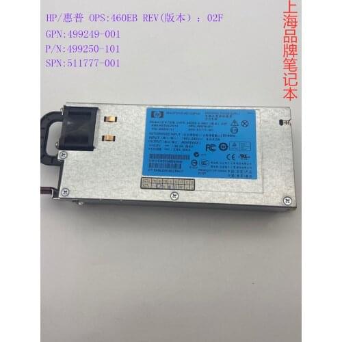 Suitable for HP DL360/380P G8 460W 750W Server Power Supply 511778-001 511777-001