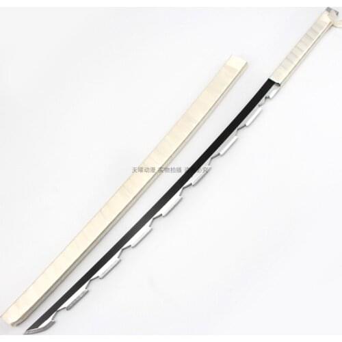 Anime Cosplay Props Demon Slayer:Kimetsu No Yaiba Hashibira Inosuke Cosplay Wooden Sword Weapons Props for Halloween Carnival
