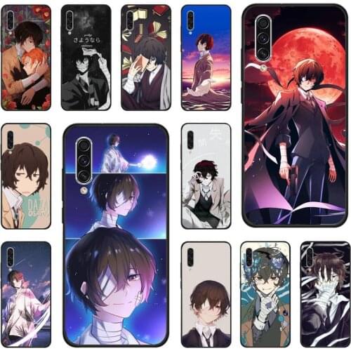 Anime Bungou Stray Dogs Dazai osamu Phone Case For Samsung galaxy S note 7 8 9 10 20 fe edge A 6 10 20 30 50 51 70 lite plus
