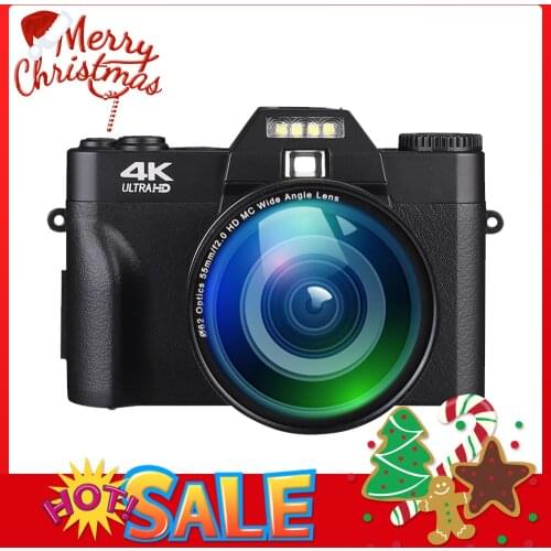 KOMERY Digital Camera Vlogging Camcorder for YouTube WIFI Portable Handheld 16X Digital Zoom 30MP HD Output Selfie Cam