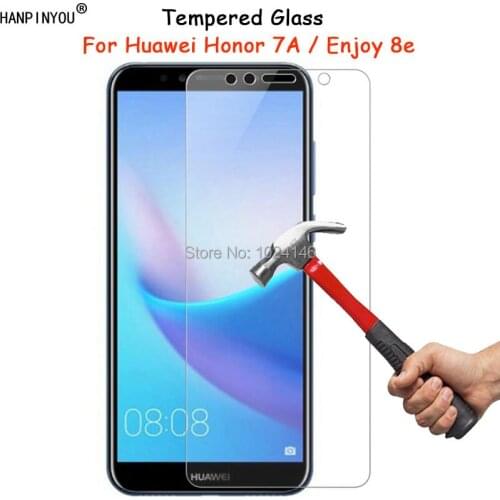 For Huawei Honor 7A / Enjoy 8e 5.7" HD Clear Tempered Glass Screen Protector Ultra Thin Explosion-proof Protective Film Guard