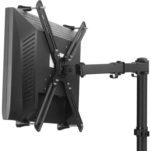 For VESA Mount Bracket Adapter Monitor Arm Mounting Kit for Sn 13 to 27 Inch, VESA 75mm and 100mm