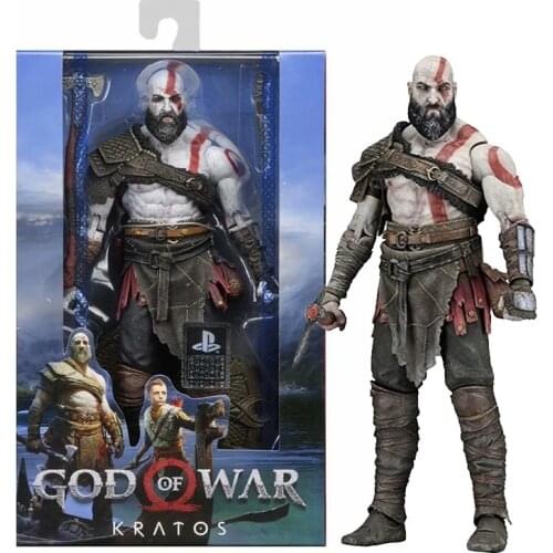 God of War 4 Kratos Action Figure Toy Doll Gift