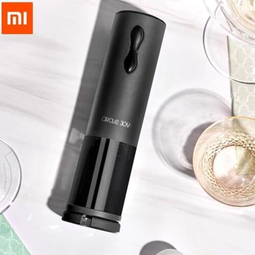 Xiomi mijia Circle Joy Touch Mini Electric Bottle Opener Rechargable USB Charging Automatic Wine Stopper Corkscrew Smart Kits