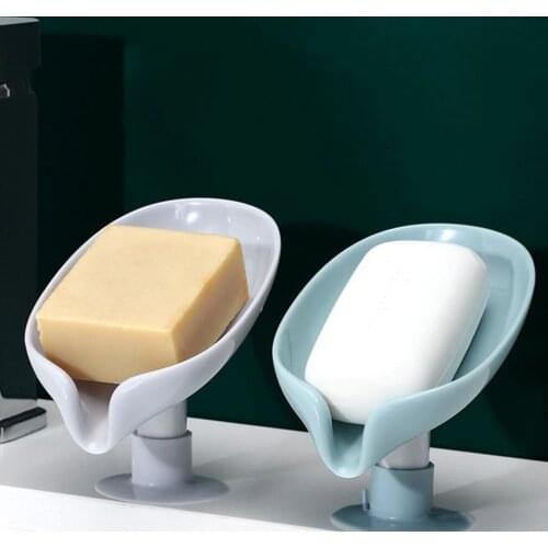 Creative Suction Cup Wall Hanging Soap Holder Multi-function Soap Dish Case Home Soap Holder Tray Bathroom Gadgets Accessories