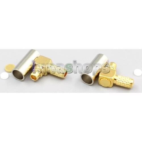 LN006519 90 Degree L Shape MMCX Earphone DIY Custom Pin For Etymotic ER4 XR SR ER4SR ER4XR