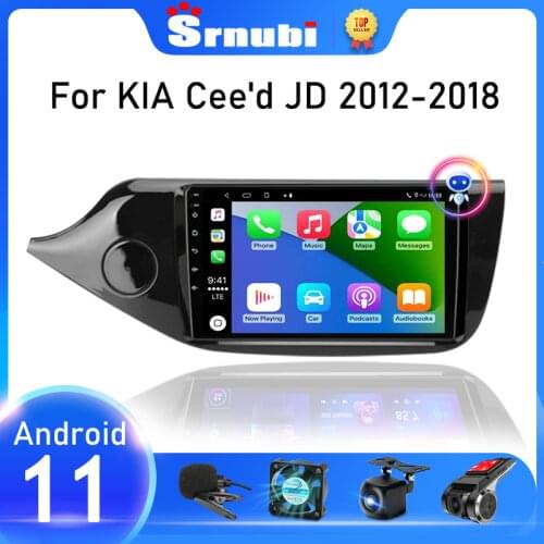 Threesome 2Din T6 Android10 Car Radio Multimedia Video Player For KIA Cee'd CEED 2012-2018 Navigation GPS 4G+WiFi 4G+64G DSP RDS
