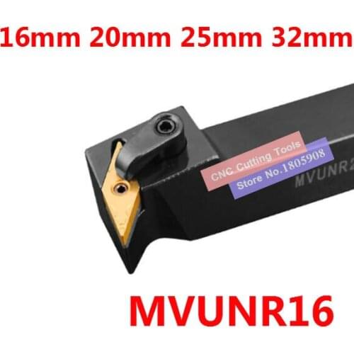 MVUNR1616H16 MVUNR2020K16 MVUNR2525M16 MVUNR3232P16 MVUNL1616H16 MVUNL2020K16 MVUNL2525M16 MVUNL3232P16 External Turning Tools