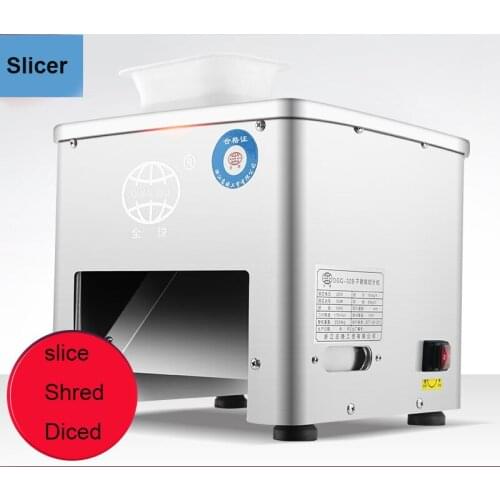 110V/220V Desktop Electric Meat Cutter Frozen Fish Bones Meat Cutter Stainless Steel Slicer Wire Cutter