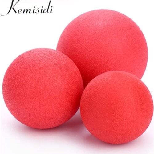 KEMISIDI Pet Dog Rubber Pinball Balls And A Ball Packing Red Rubber Resistance To Bite Molars Toys Pet Supplies No or With Rope