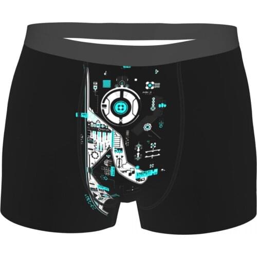 Love Portal Game Chell Atlas P-Body Underpants Homme Panties Man Underwear Sexy Shorts Boxer Briefs