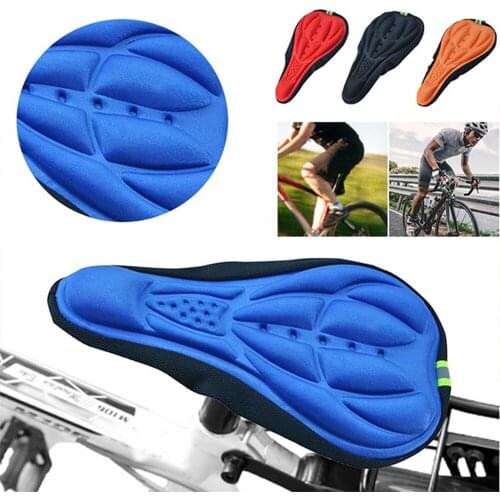 1/2pcs Bicycle Saddle Seat Unisex Shockproof Road Bicycle Seat Cushion Pad Accessories Breathable Soft Bicycle Saddle Bike Seat