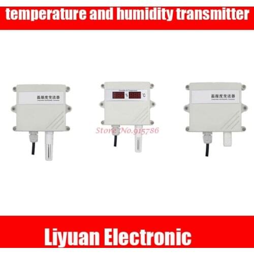 High-precision temperature and humidity transmitter / 4-20mA analog temperature and humidity sensor / 0-5V 0-10V RS485 output