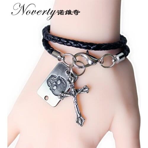 WICHMOMO Black Bracelets