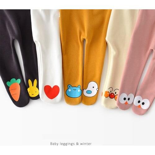 Winter Baby Girl Cotton Tights Thickening Stocking For Children Kids Pantyhose Toddler Leg Warmers Tights
