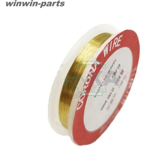 1PC 0.06mm Golden CORONA WIRE Electrode Tungsten Wire for Kyocera Samsung Xerox HP Canon Ricoh