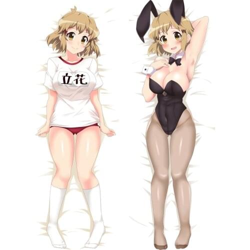 2021-Jan Update Japan Anime Senki Zessho Symphogear Tachibana Hibiki Dakimakura Pillow Case Hugging Body Pillow Cover Case